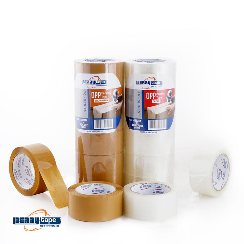 Jual BOPP Tape Economic Grade Berry Tape Indonesia