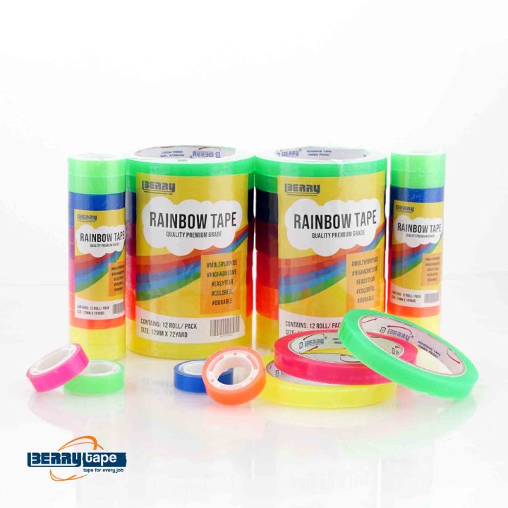 Jual Rainbow Tape Berry Tape Indonesia